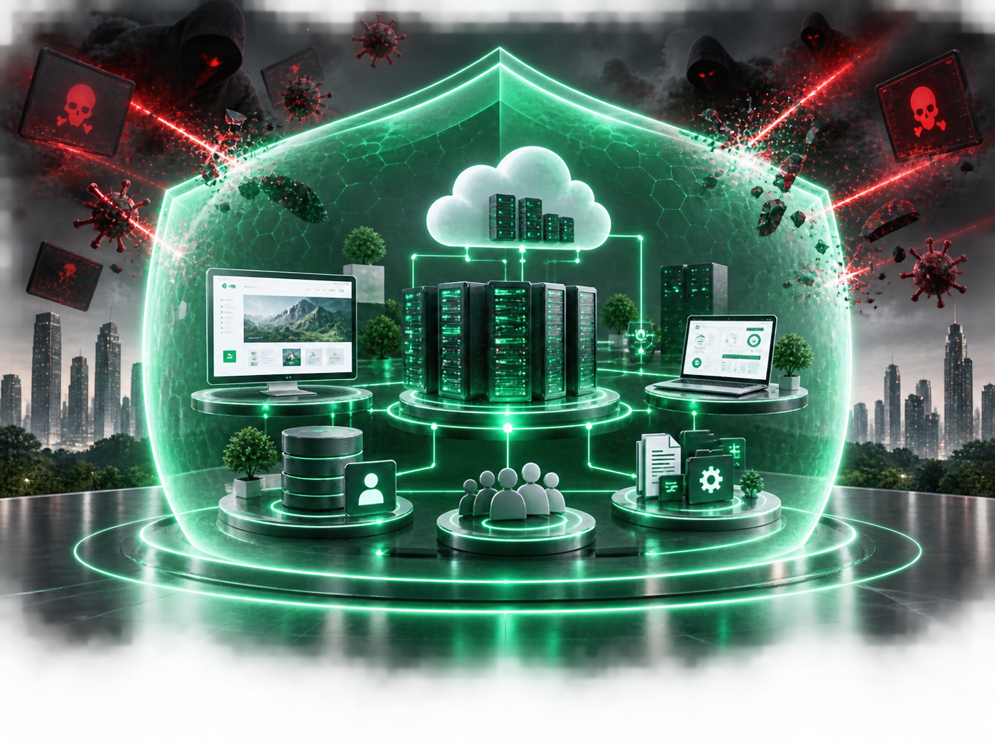 Digital security protecting business systems and data