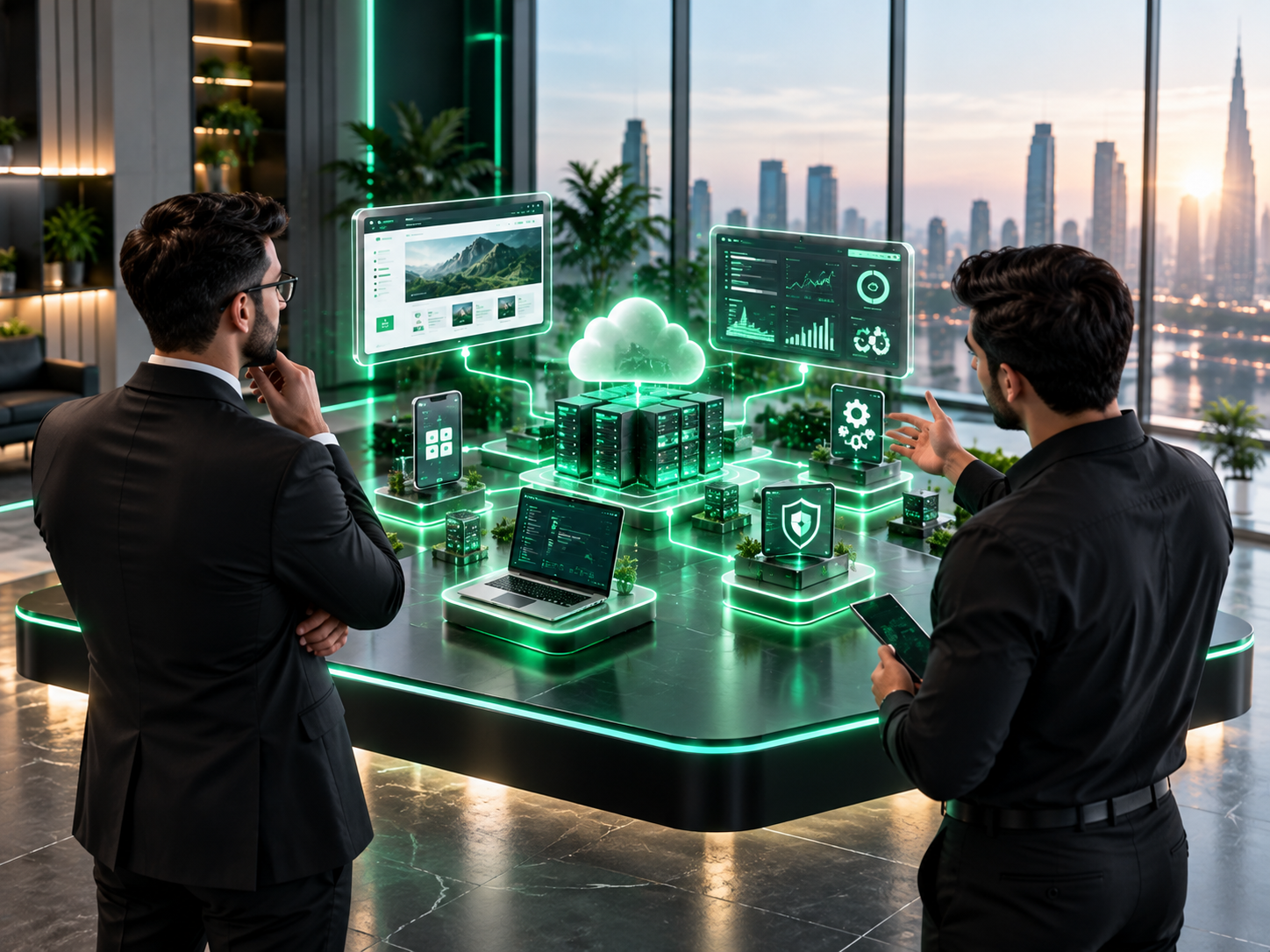 Technology partnership between business and Secure Line Tech
