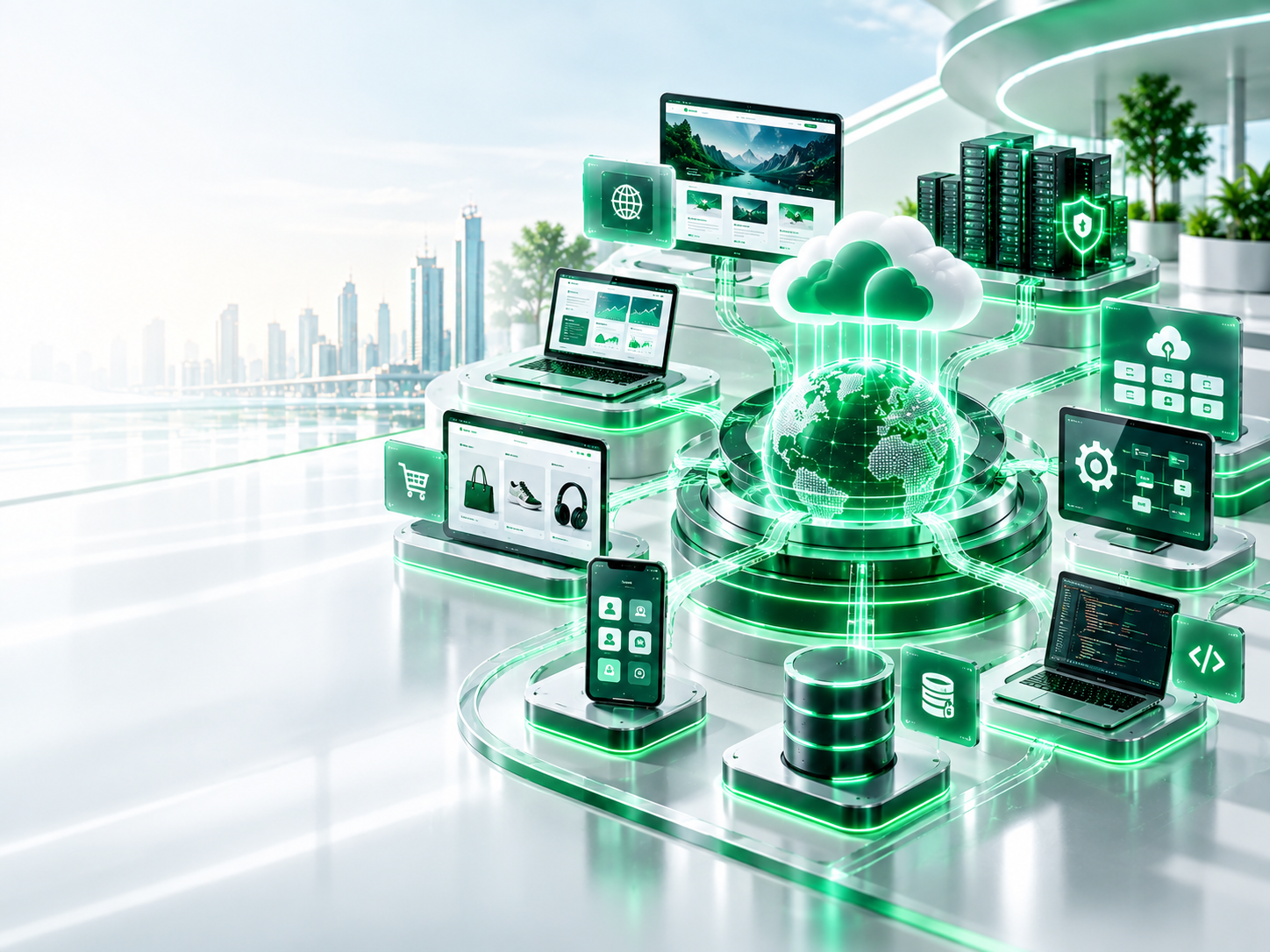 Digital transformation and connected business solutions