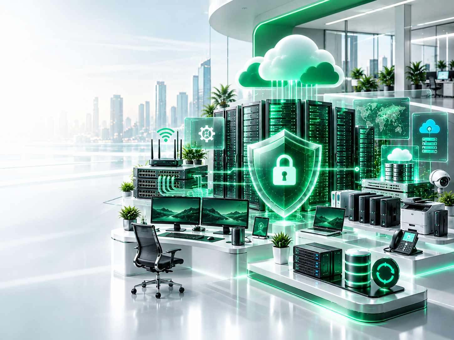 Enterprise IT infrastructure and network solutions