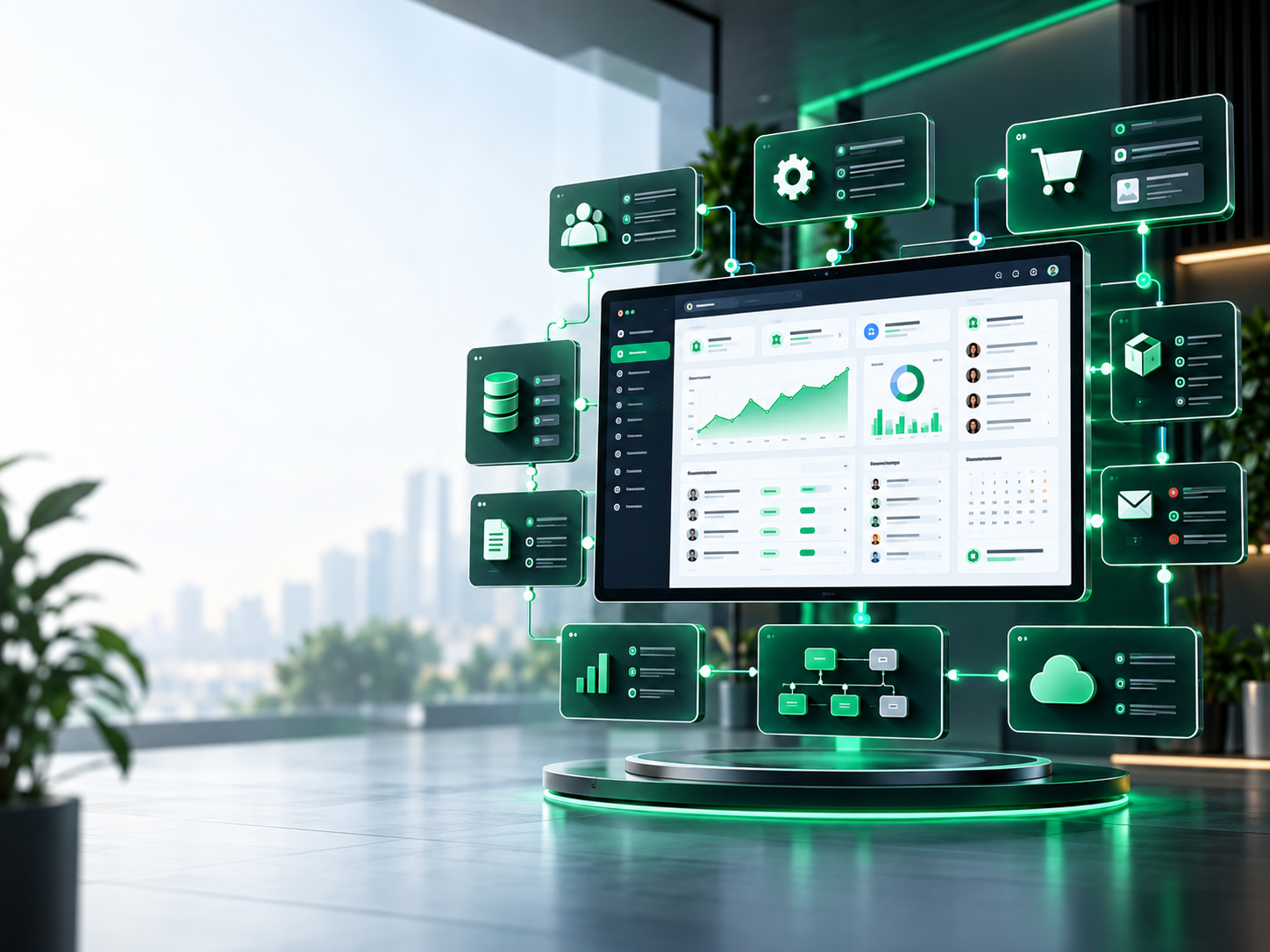 Custom software development platform