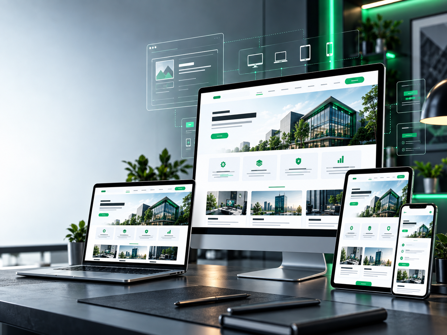 Professional website development