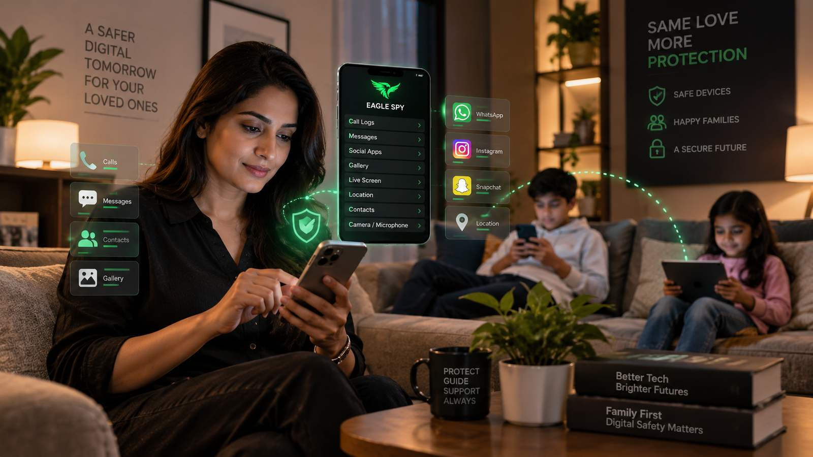 Digital family safety