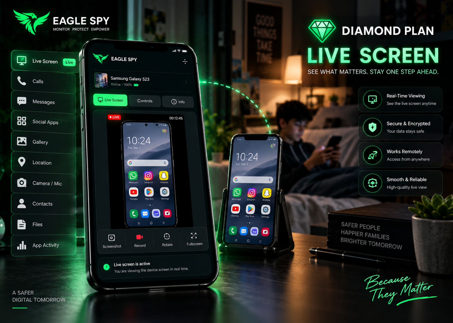 Diamond live screen